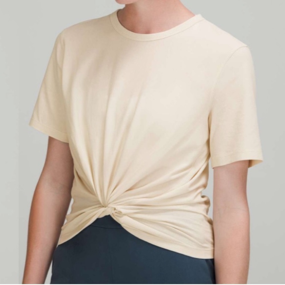 Lululemon Crescent Tee White Opal